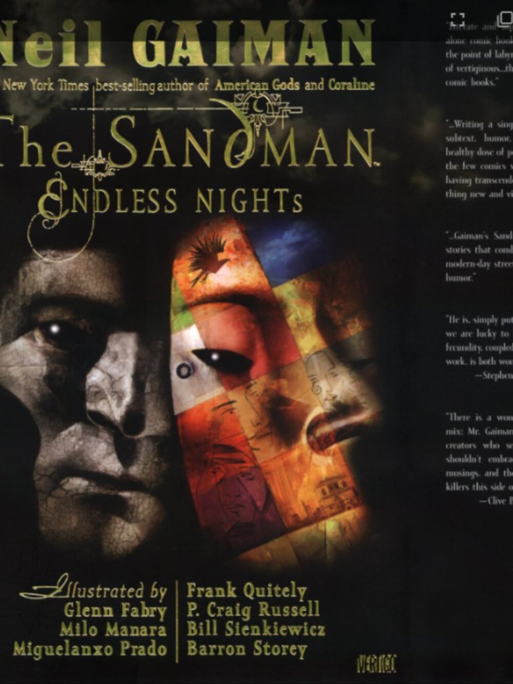 Sandman Ultimate Digital Comic Universe Complete Collection